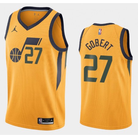 Maillot Basket Utah Jazz Rudy Gobert 27 2020-21 Jordan Brand Statement Edition Swingman - Homme